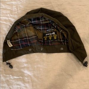 Barbour hood